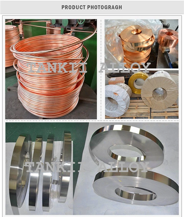 Copro Nickel Alloy CuNi2 Foil per relè di sovraccarico termico 1