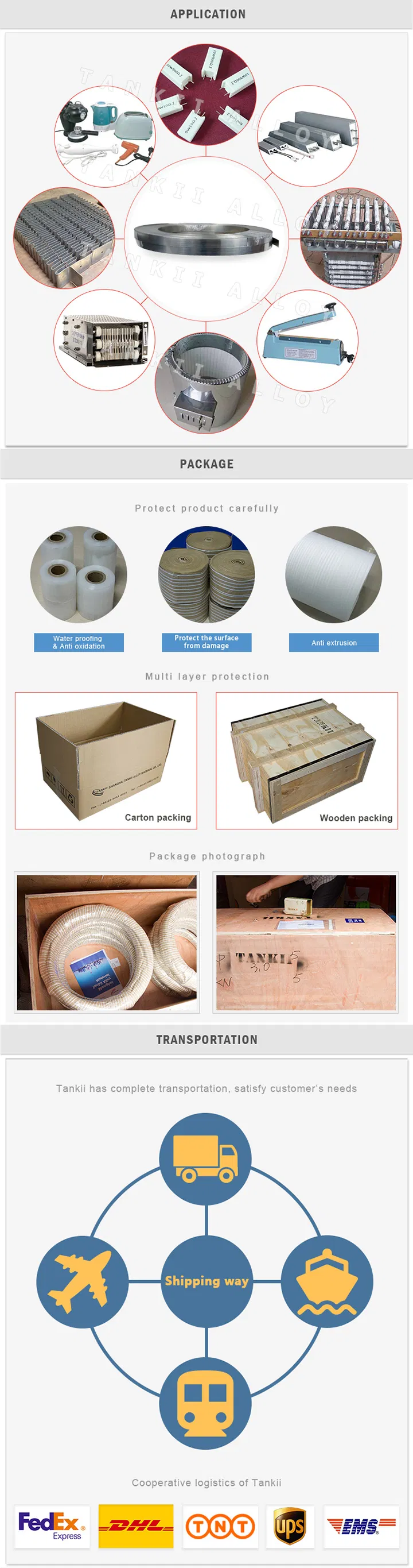 Ni80Cr20 Heating Resistance Strip Roll 0.1-5×5-200mm for Furnace and Heater Manufacturing